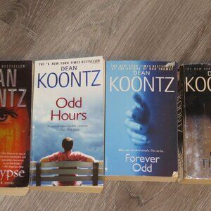 Set of 4 Odd Thomas Dean Koontz Paperbacks (K757)